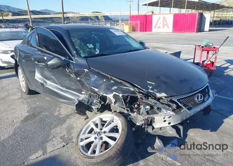 2007 Lexus Is 250 from USA, damaged, VIN JTHBK262X75026222